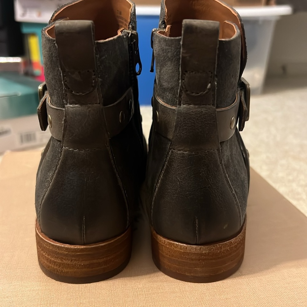 New Kork Ease Kenai grey booties 7.5 boots shoes - Picture 3 of 7